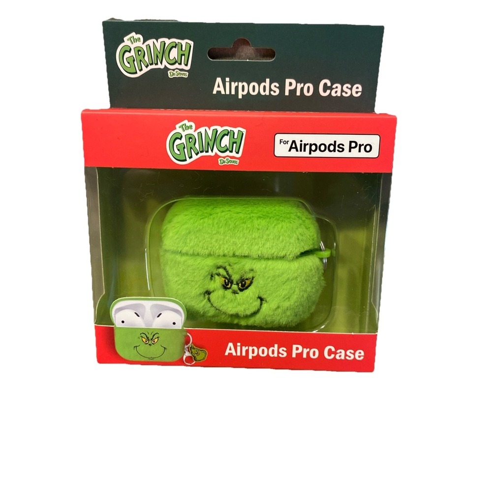 The Grinch Airpods Pro‎ Furry Case